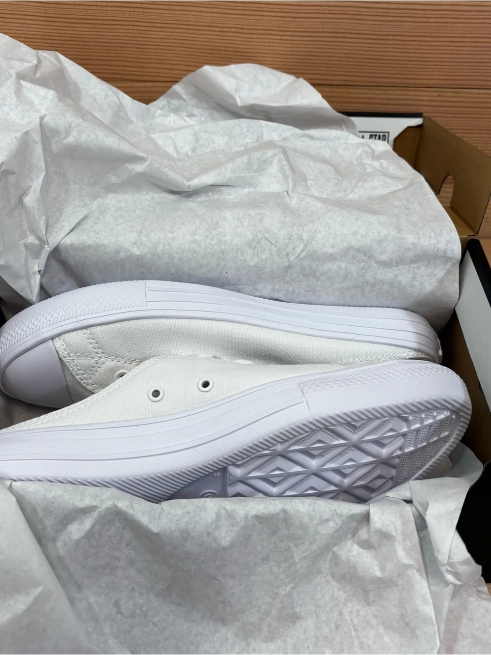 Converse Chuck Taylor All Star Easy On Slip White Mens 6.5 Womens 8.5 Mule - Picture 6 of 7